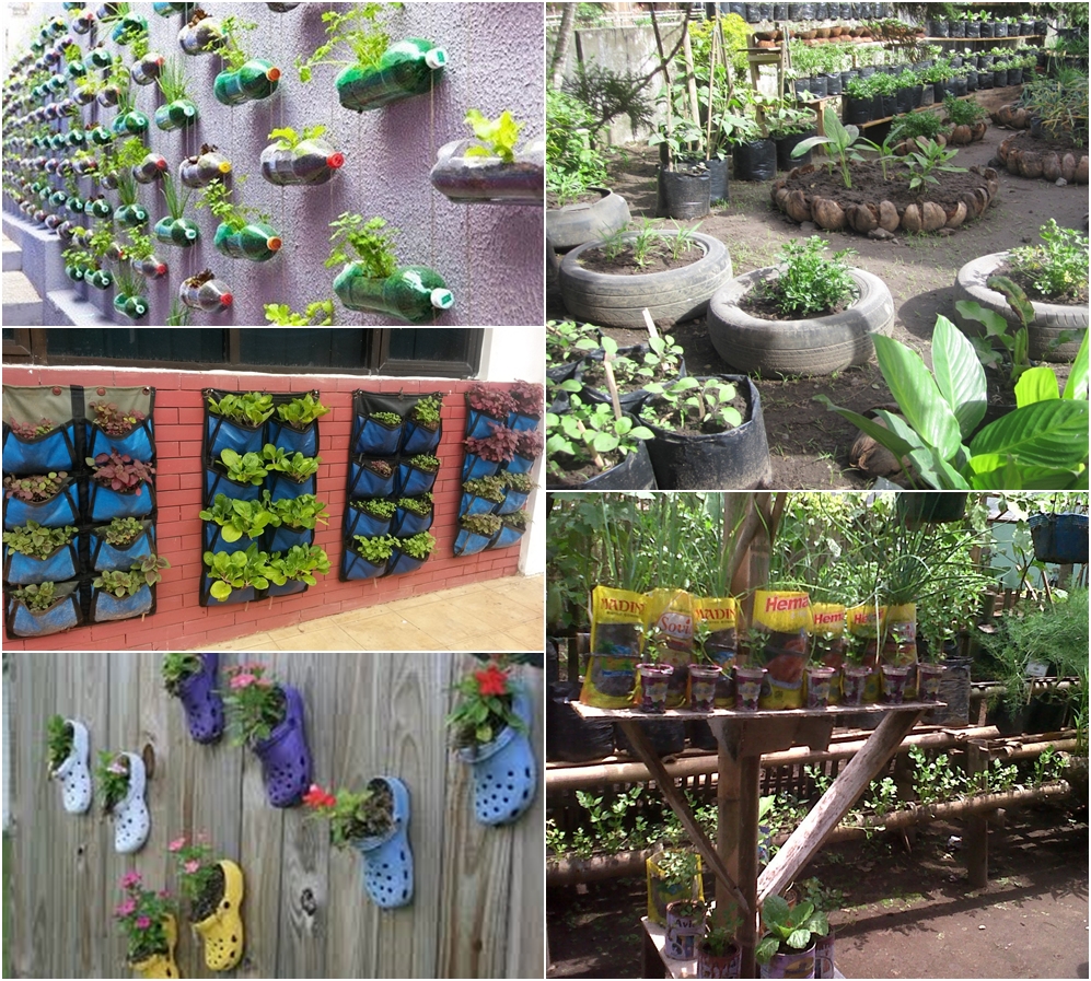 Memanfaatkan Barang Tak Terpakai di Rumah Untuk Optimalisasi Pemanfaatan Pekarangan Melalui Konsep KRPL