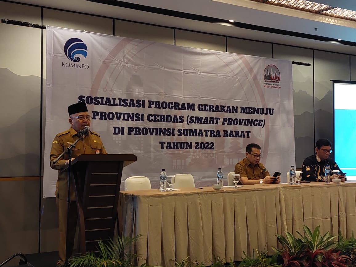 Wujudkan Smart Province, Kemenkominfo RI Gelar Sosialisasi di Sumbar