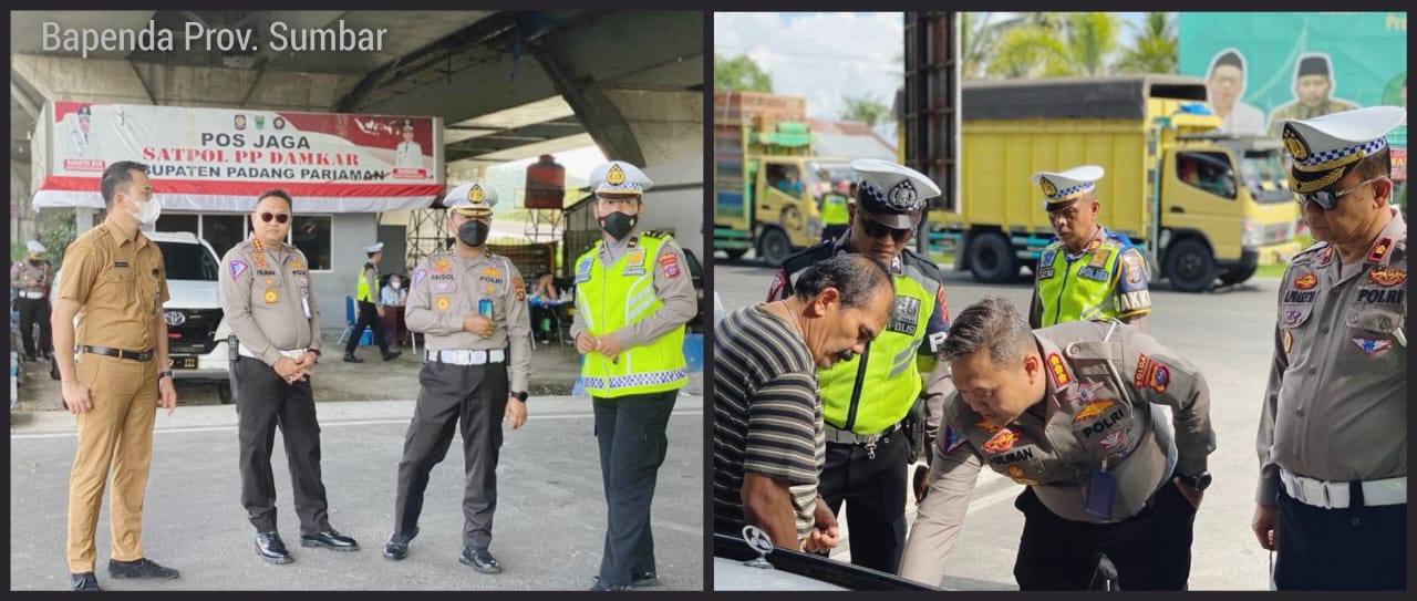 Gelar Razia Gabungan, BAPENDA Provinsi Sumbar bersama Direktorat Lalu Lintas Polda Provinsi Sumbar, Jasa Raharja, POM Angkatan Darat dan Bank Nagari