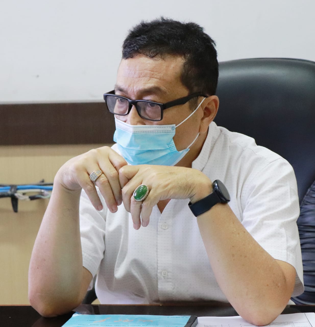 Pencanangan Vaksinasi Covid-19 Sumbar Dimulai dari Aula Kantor Gubernur