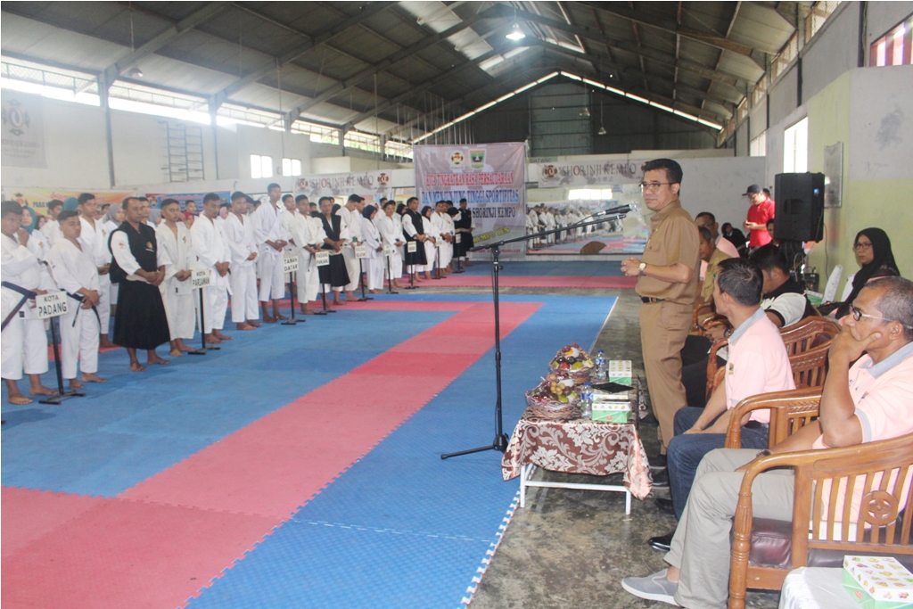 KADISPORA SUMBAR BUKA PORDIDA CABOR KEMPO 2018