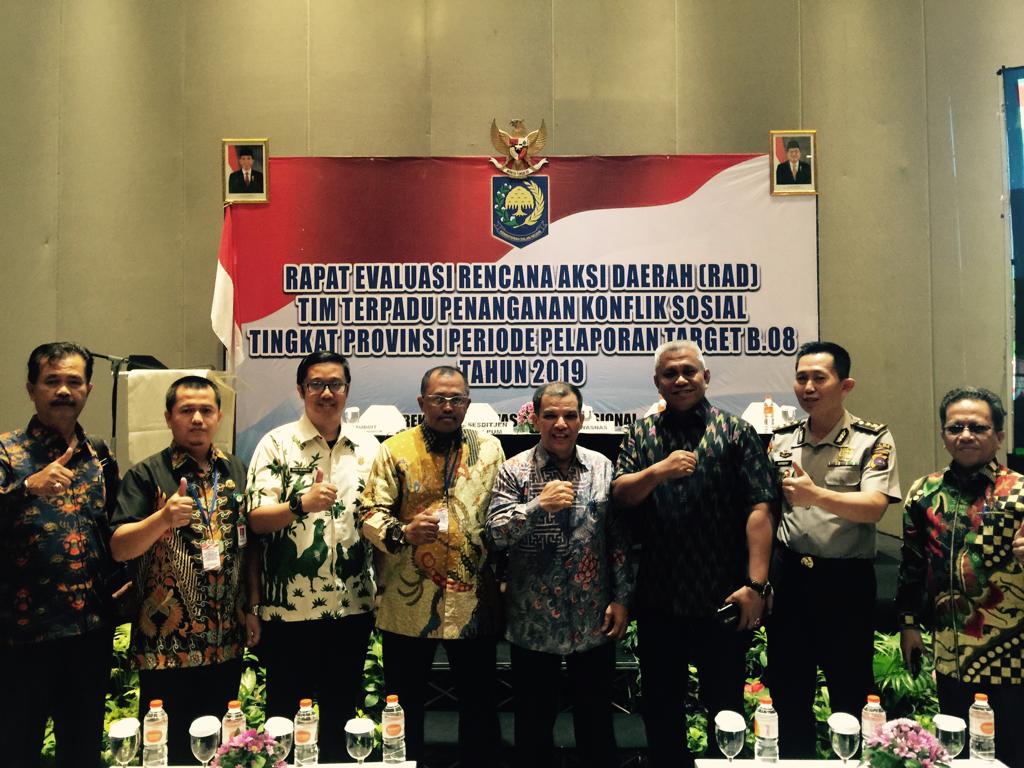 Evaluasi Pelaporan Penanganan Konflik Sosial, Sumbar Raih Peringkat Lima