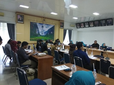 Jumpa Pers kepala BPS Provinsi Sumatera Barat