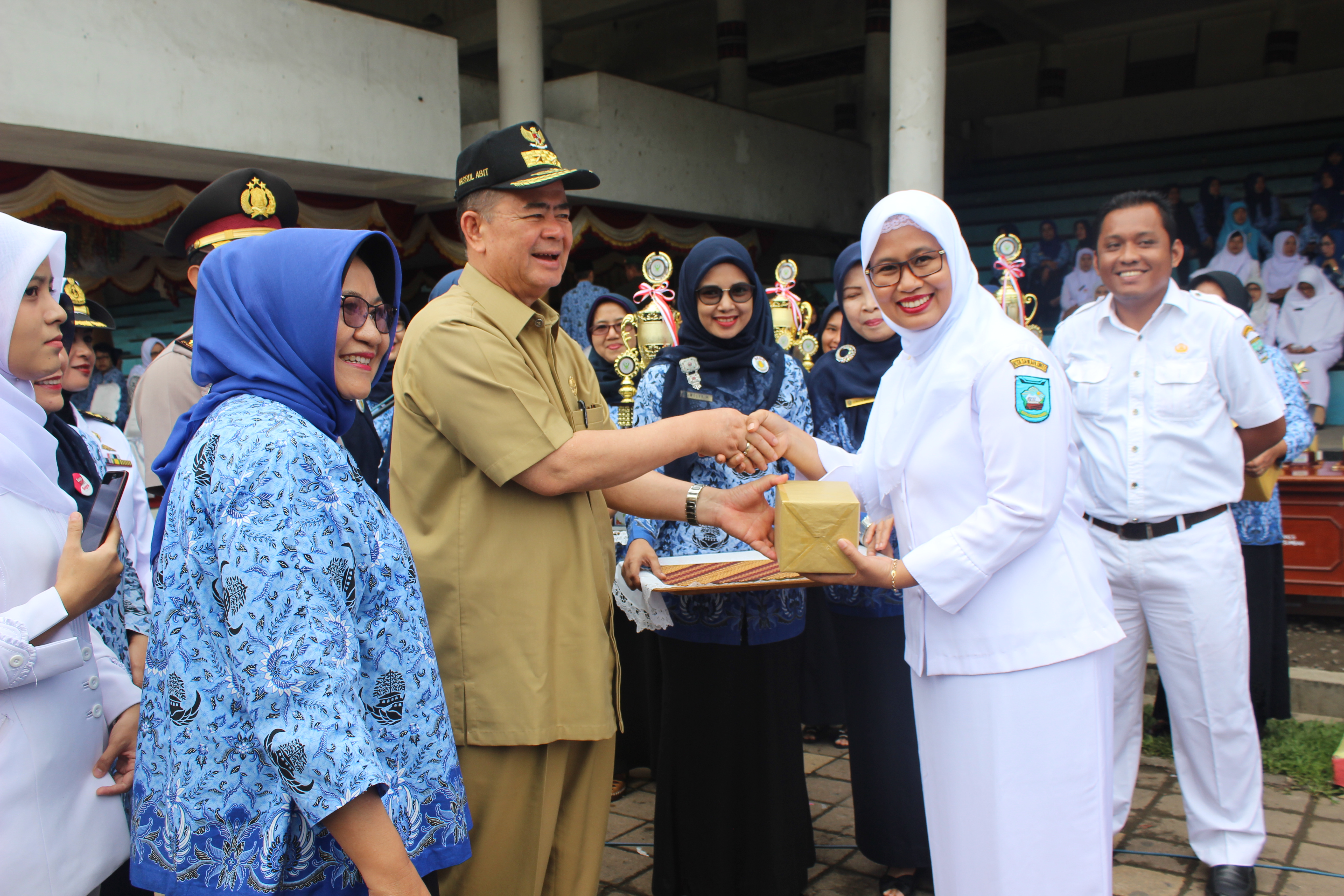 Upacara Peringatan Hari Kesehatan Nasional (HKN) Ke 53 Tahun 2017 di Lapangan Imam Bonjol Padang, 13 Nopember 2017