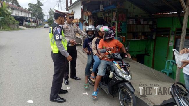 Polres Sawahlunto Intensifkan Razia Lalu Lintas di Jalanan Kota