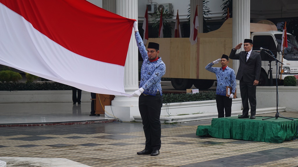 Upacara Bendera HUT ke 72 Kemerdekaan RI Tahun 2017