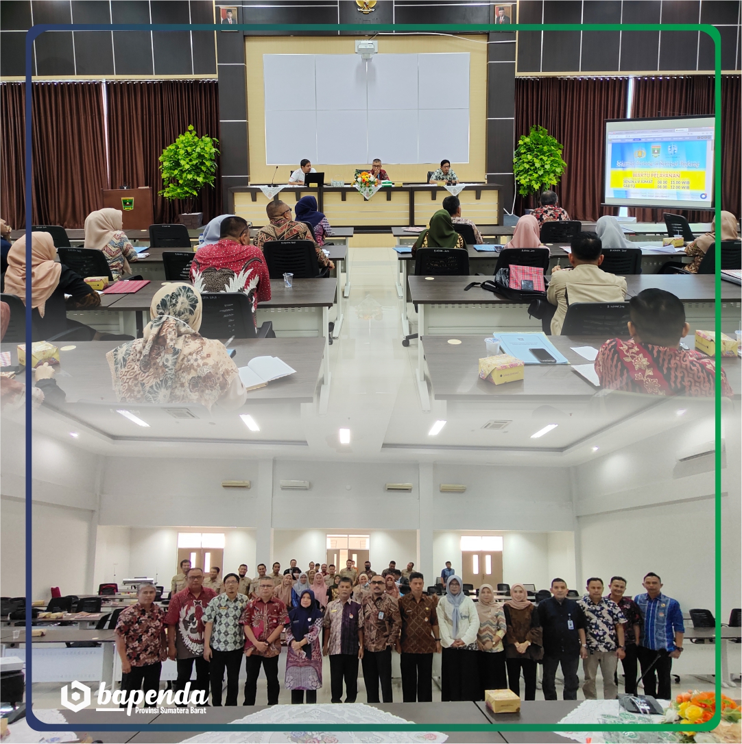 Bapenda Prov. Sumbar Melaksanakan Evaluasi Program 5 (Lima) Untung Tahap I