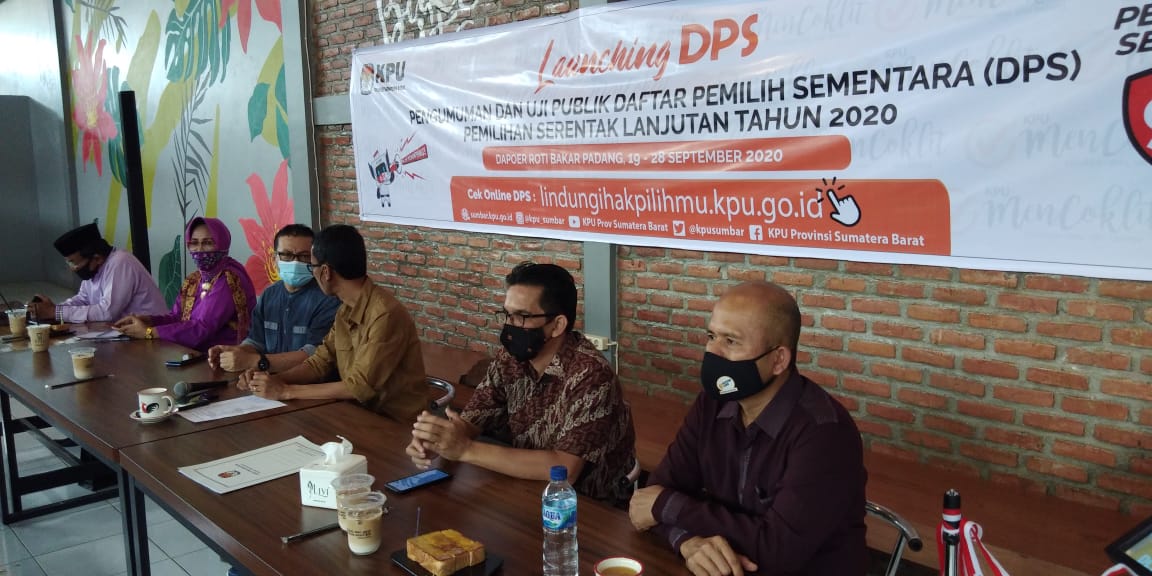 KPU Sumbar Gelar Launching DPS