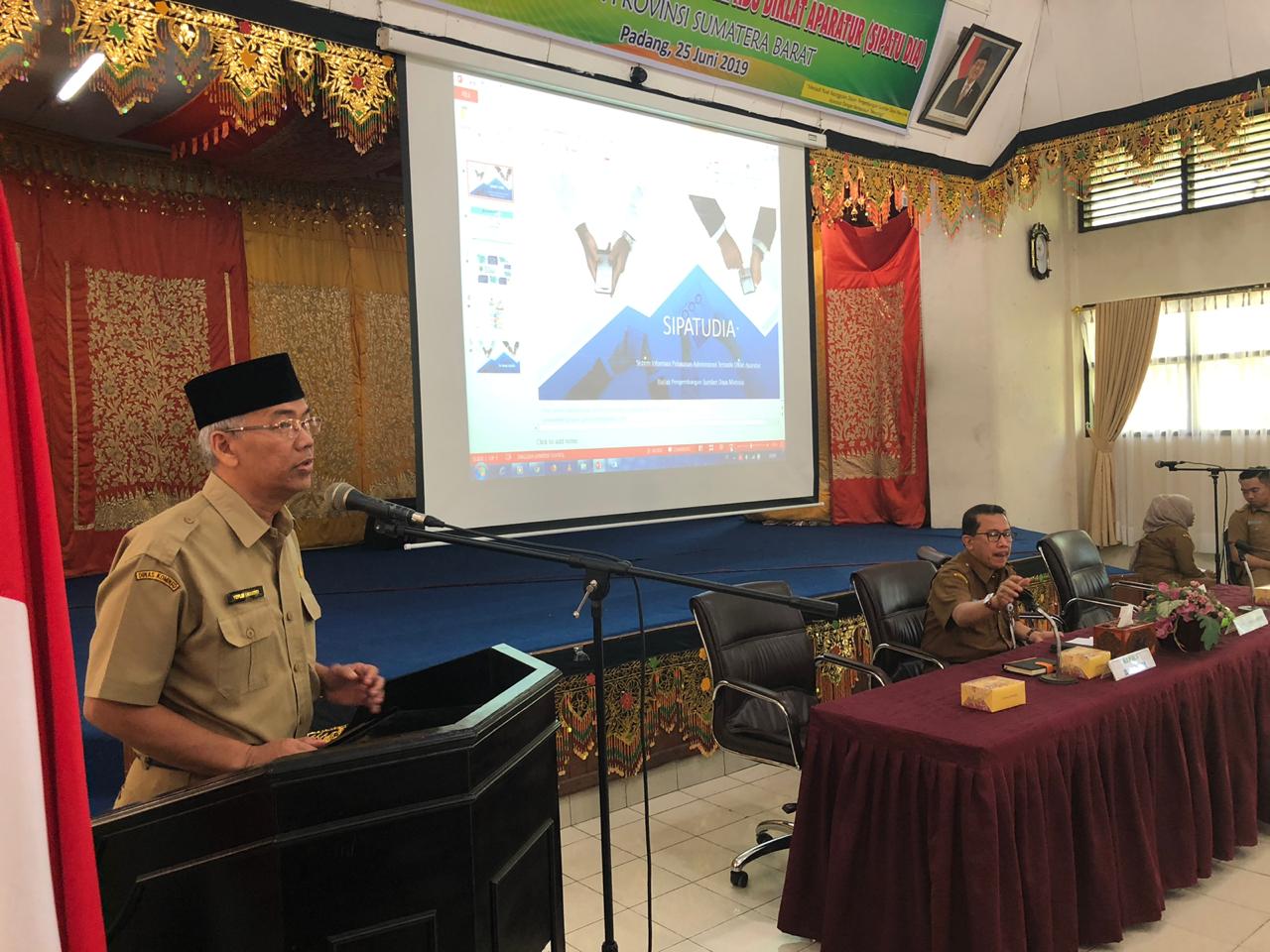 BPSDM Sumbar Meluncurkan SIPATU DIA