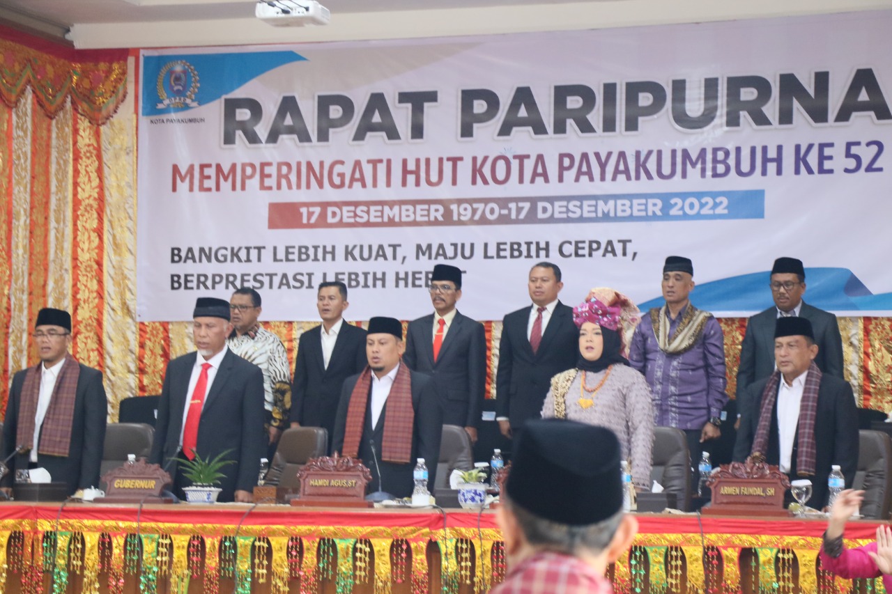 HUT Kota Payakumbuh Ke-52, Momentum Wujud Perubahan yang Lebih Baik