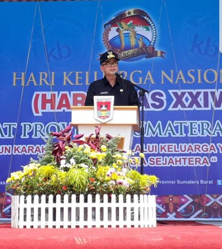 Wagub Hadiri Puncak Peringatan Harganas Tingkat Prov. Sumbar Tahun 2017