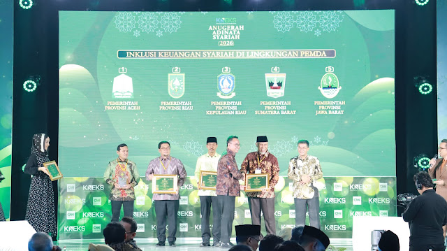 Konsisten Kembangkan Ekonomi Syariah, Sumbar Kembali Torehkan Prestasi Nasional pada Ajang Adinata Syariah 2026