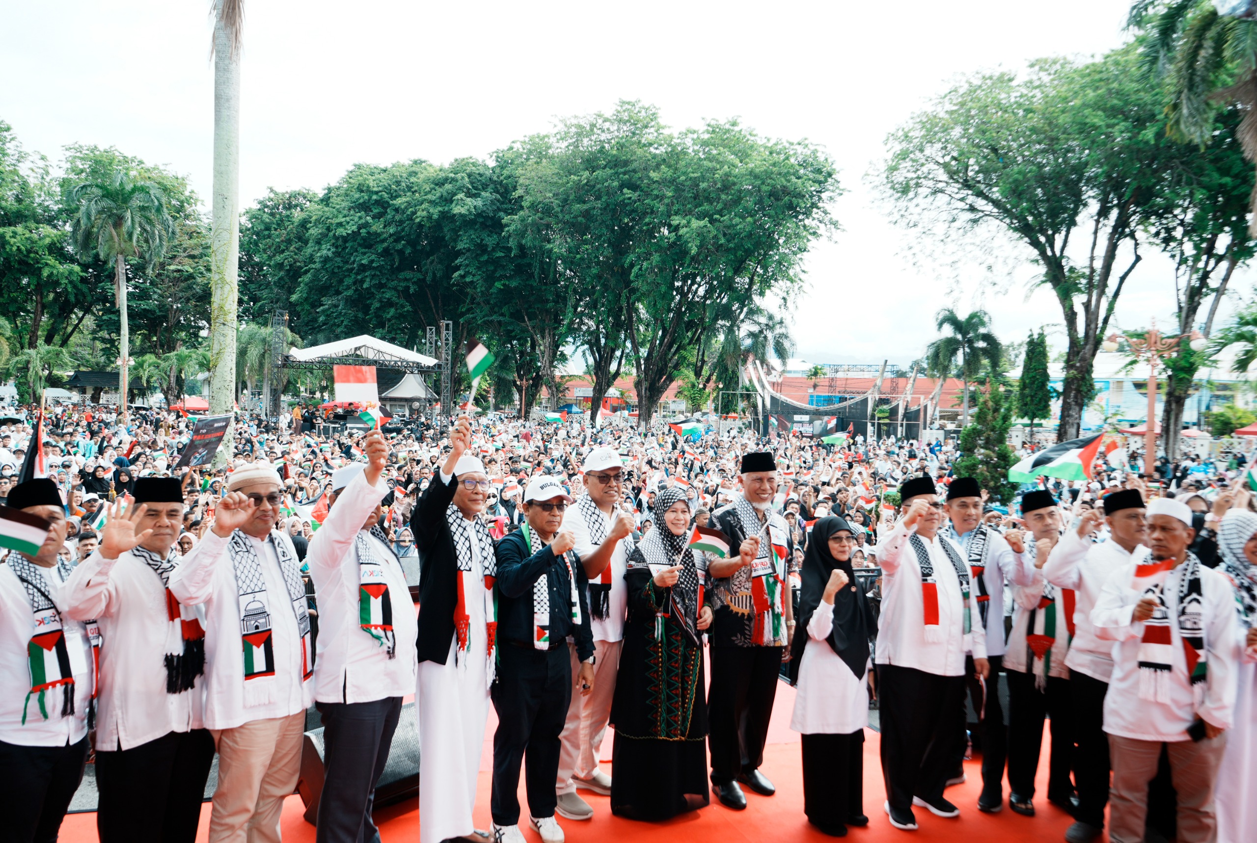 Solidaritas Tanpa Batas, Aksi Bela Palestina Sumbar Kumpulkan Donasi Rp2 Miliar Lebih