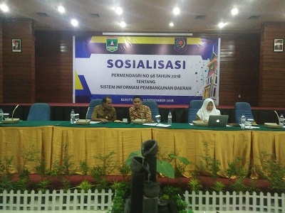 Sosialiosasi Permendagri No.98 Tahun 2018 Tentang SIPD