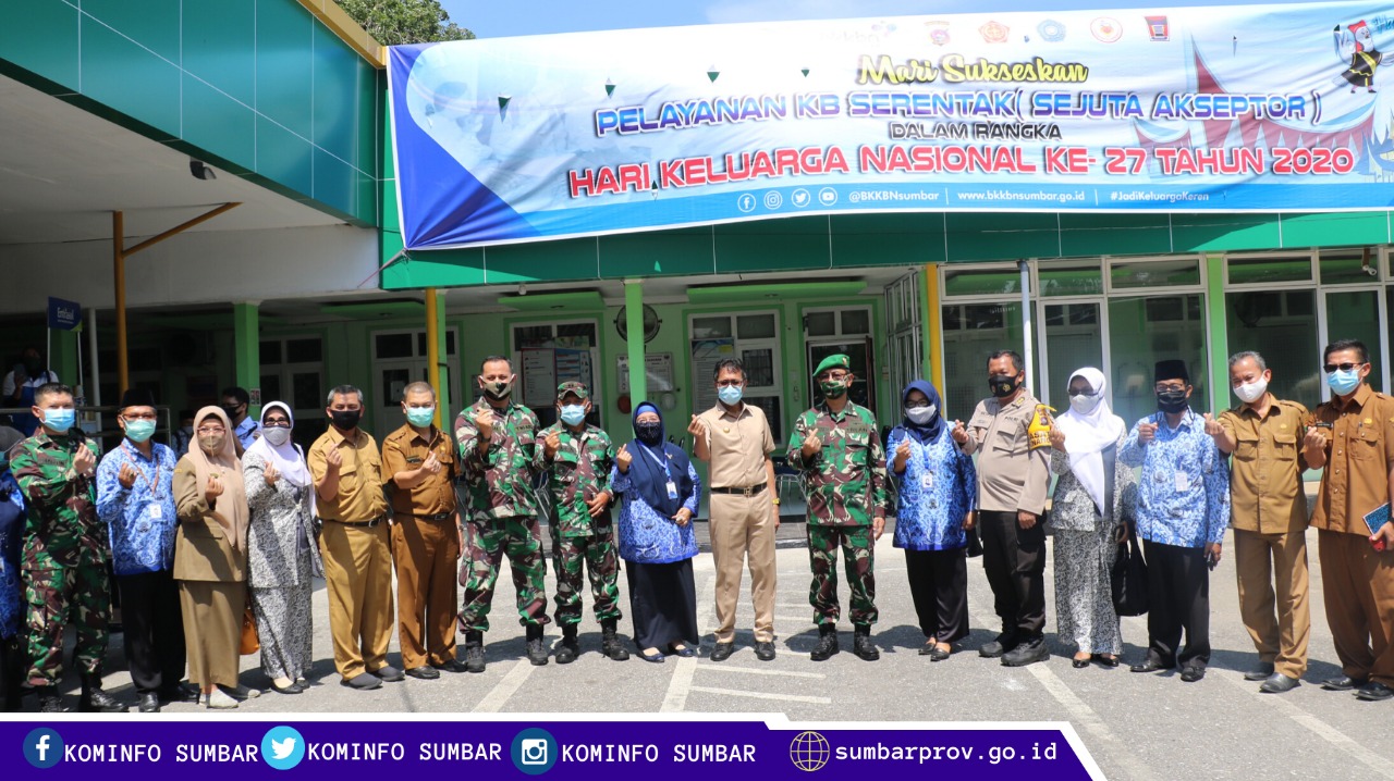 Gubernur Sumbar Ajak Sukseskan Program Nasional Satu Juta KB 