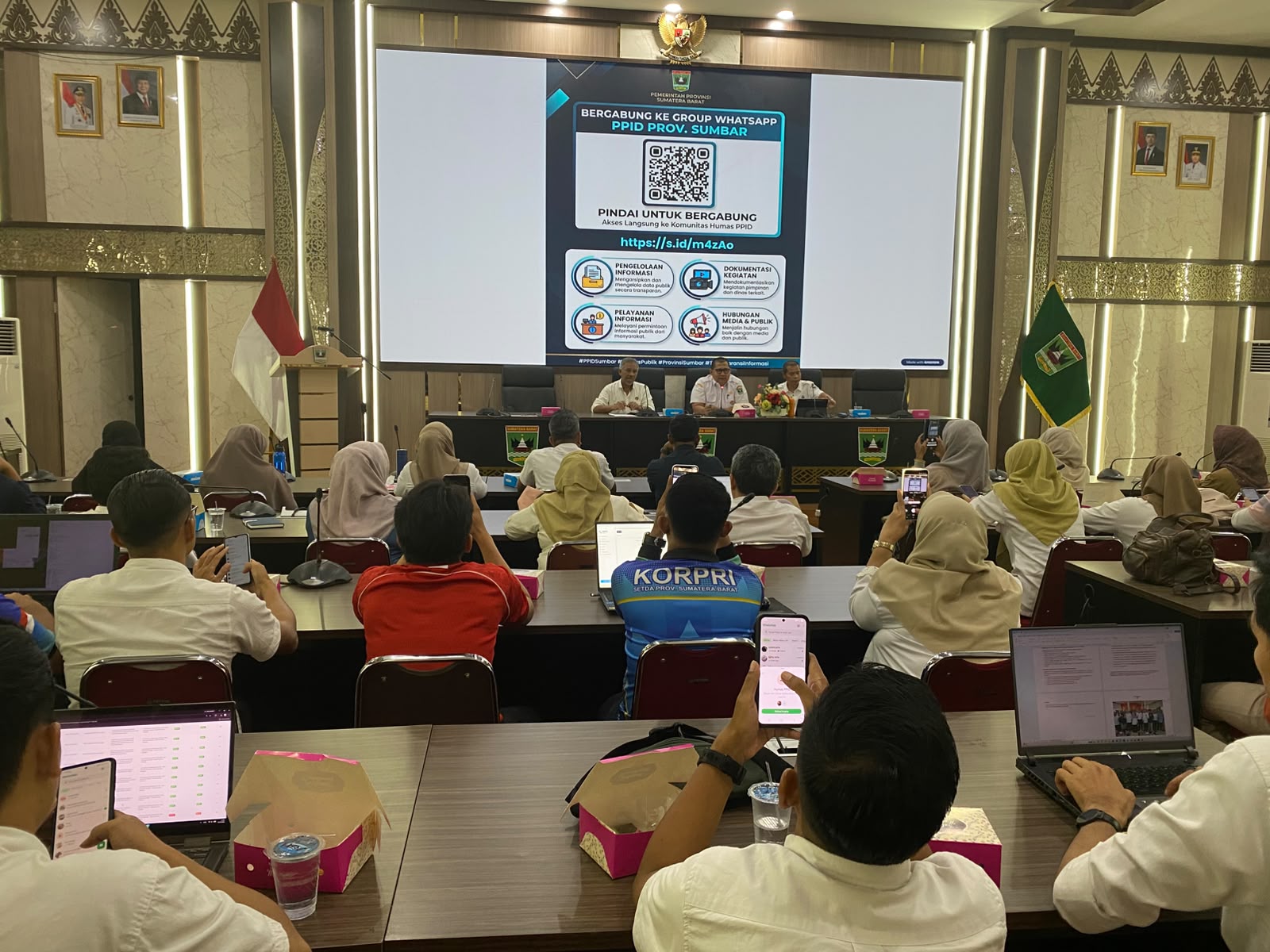 Pemprov Sumbar Siapkan Humas PPID sebagai Garda Terdepan Informasi Publik