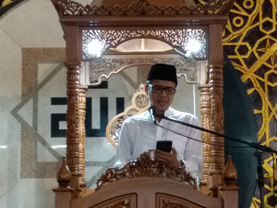 Gubernur Irwan Prayitno : Jangan Sampai Fenomena Alam Diwarnai Dengan Mistik dan Syirik