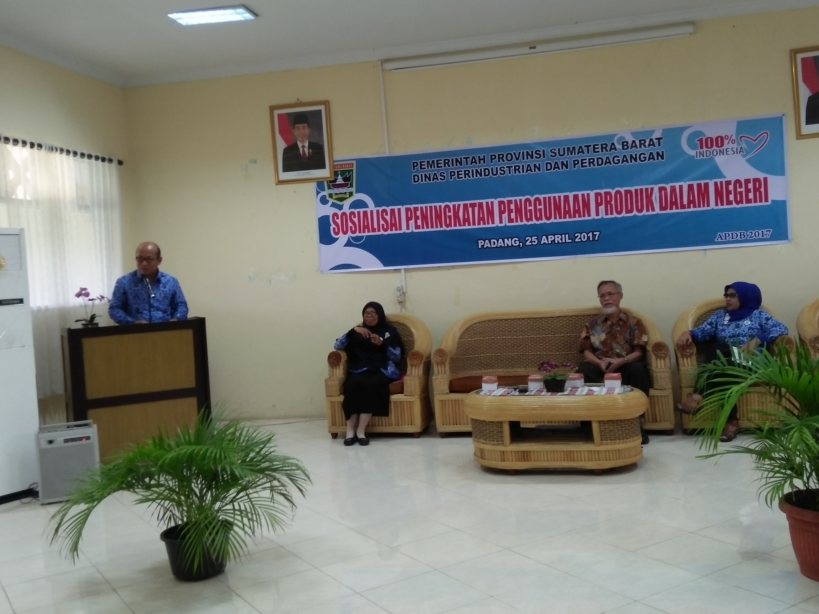 SOSIALISASI PENINGKATAN PENGGUNAAN PRODUK DALAM NEGERI