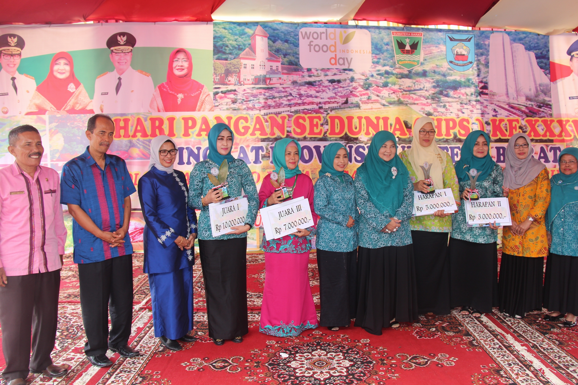 Pemenang Lomba Cipta Menu B2SA Berbasis Sumber Daya Lokal Tk. Prov. Sumbar 2017