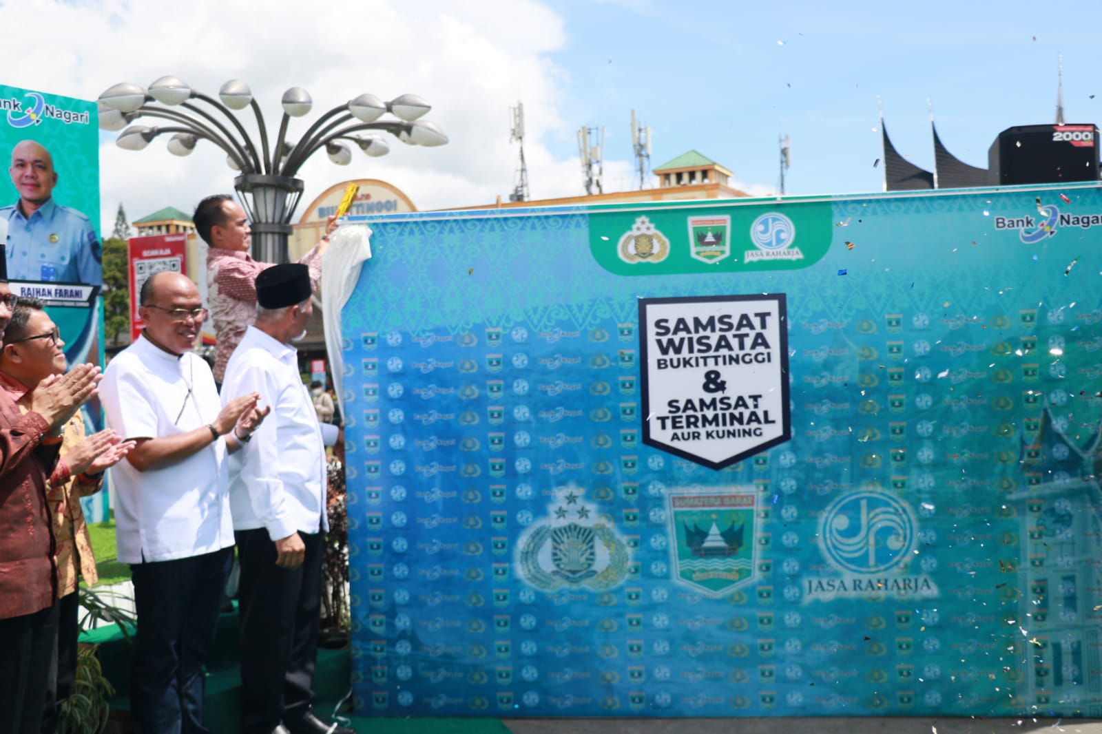 Maksimalkan Pelayanan Transaksi Pajak Kendaraan, Gubernur Sumbar Resmi Launching Samsat Wisata Bukittinggi
