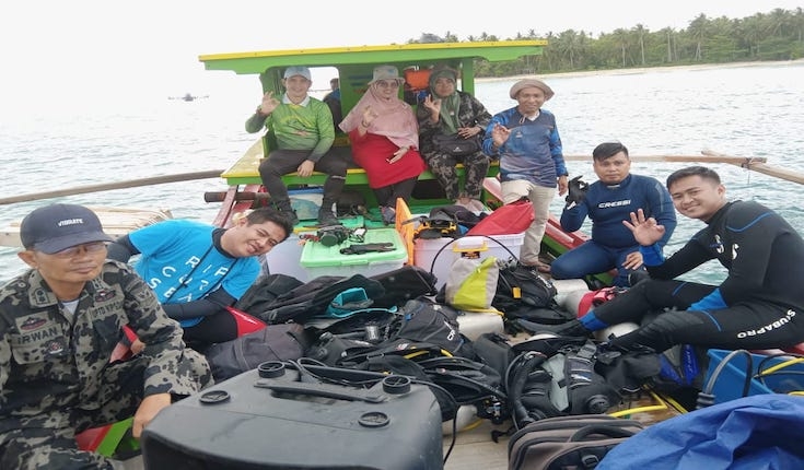 DKP Sumbar bersama BPSPL Padang Peringati Hari Segi Tiga Terumbu Karang