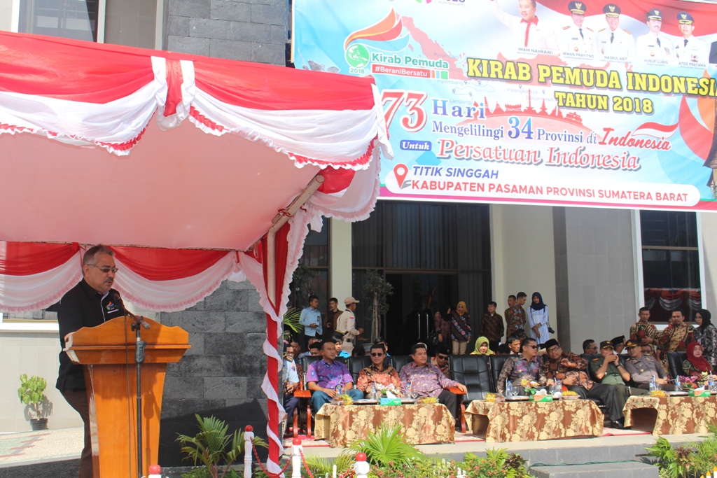 FAISAL ABDULLAH” JADIKAN KIRAB PEMUDA SEBAGAI PEMERSATU SEMUA KALANGAN