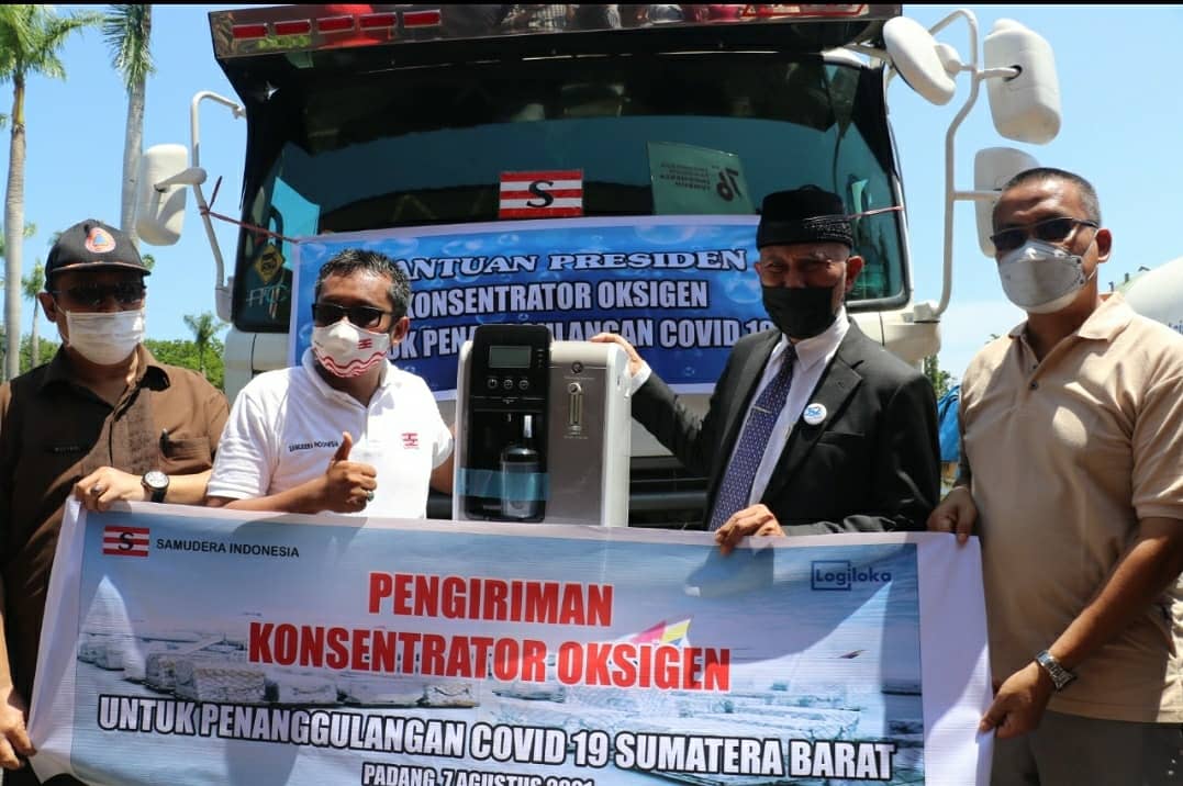 Konsentrator Oksigen dan Ventilator Bantuan Presiden RI Tiba di Sumatera Barat