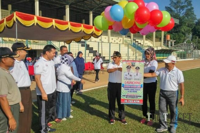 Sijunjung Lanching Penyaluran Beras Prasejahtera