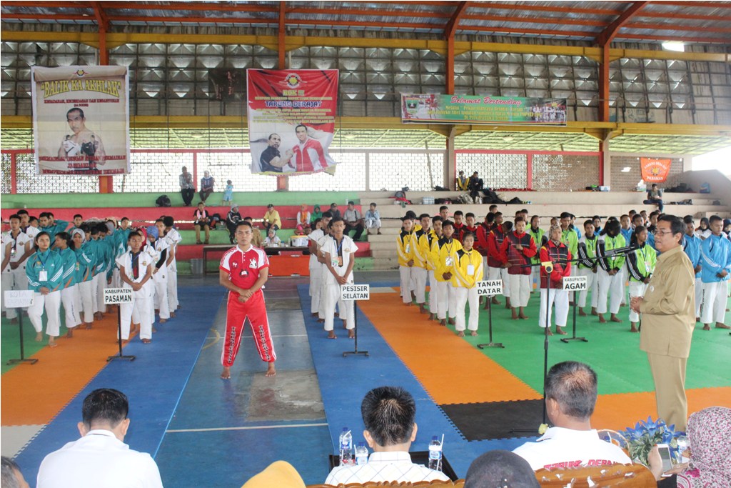 143 ATLET TARUNG DERAJAT UNJUK KEMAMPUAN PADA PORDIDA 2017