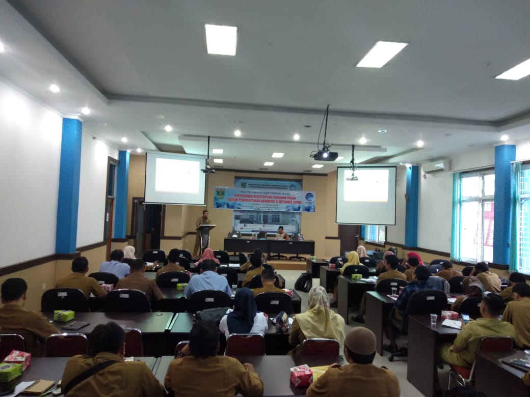Diskominfo Sumbar Gelar FGD Penyusunan Masterplan SPBE