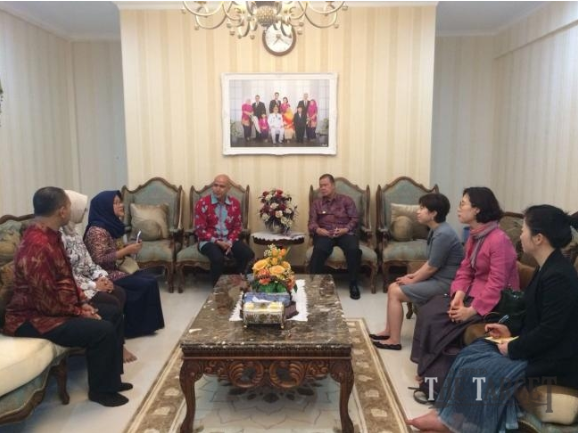 Wagub Nasrul Abit Terima Kunjungan Delegasi Pers Korea Selatan