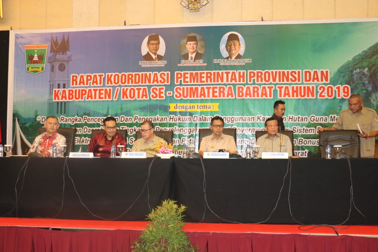 Gubernur Wajibkan SPBE di Seluruh Pemerintah Daerah Se-Sumatera Barat Pada Rakor Nurwati