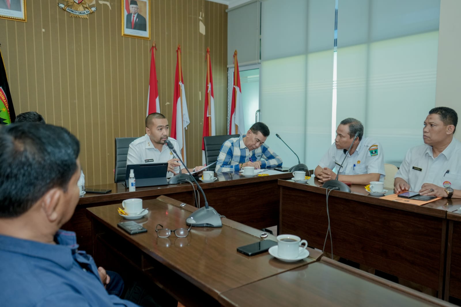 Bahas Progres Penas Tani XVI Tahun 2023, Wagub Sumbar gelar rapat dengan Kepala Pusat Penyuluhan Pertanian dan Ketua KTNA Nasional