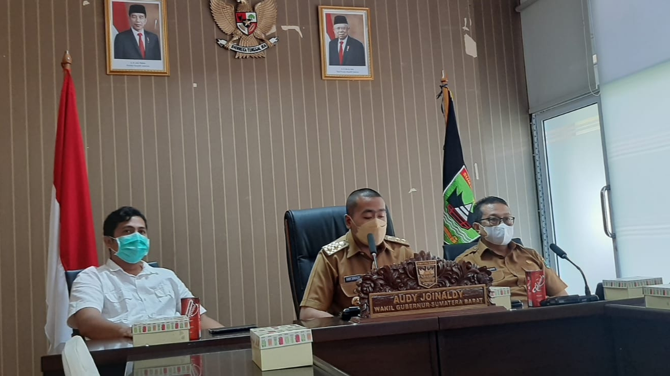 Tampil Kompak, Pemprov Sumbar Dinilai Tim Monev KIP 