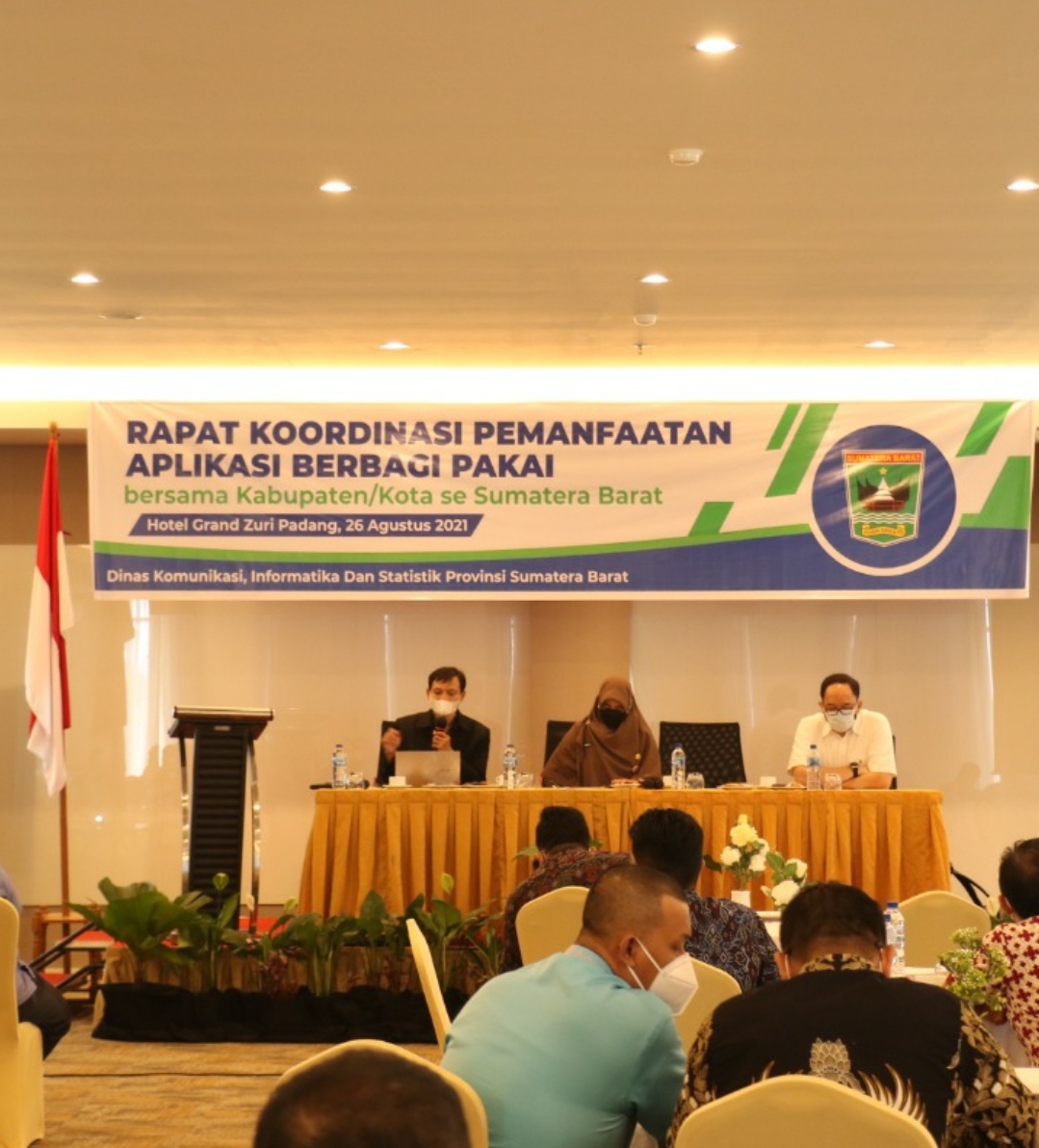 Fokus Integrasi Data Kepariwisataan, Kominfotik Sumbar Gelar Rakor Pemanfaataan Aplikasi Berbagi Pakai