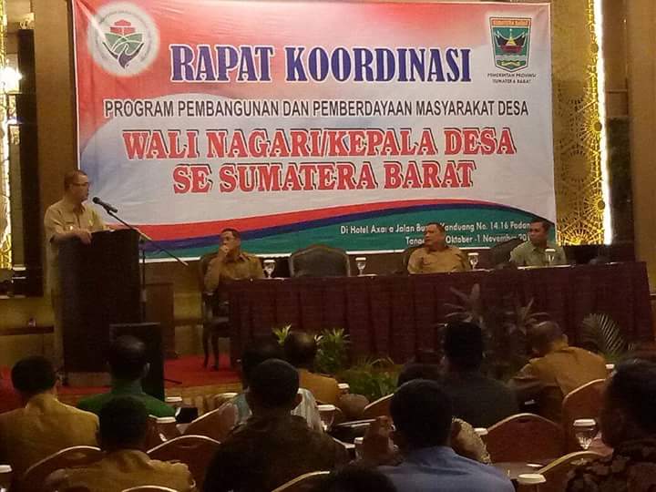 Wagub Nasrul Abit : Ingat! Wali Nagari dan Kepala Desa Hati-Hati Kelola Dana Desa 