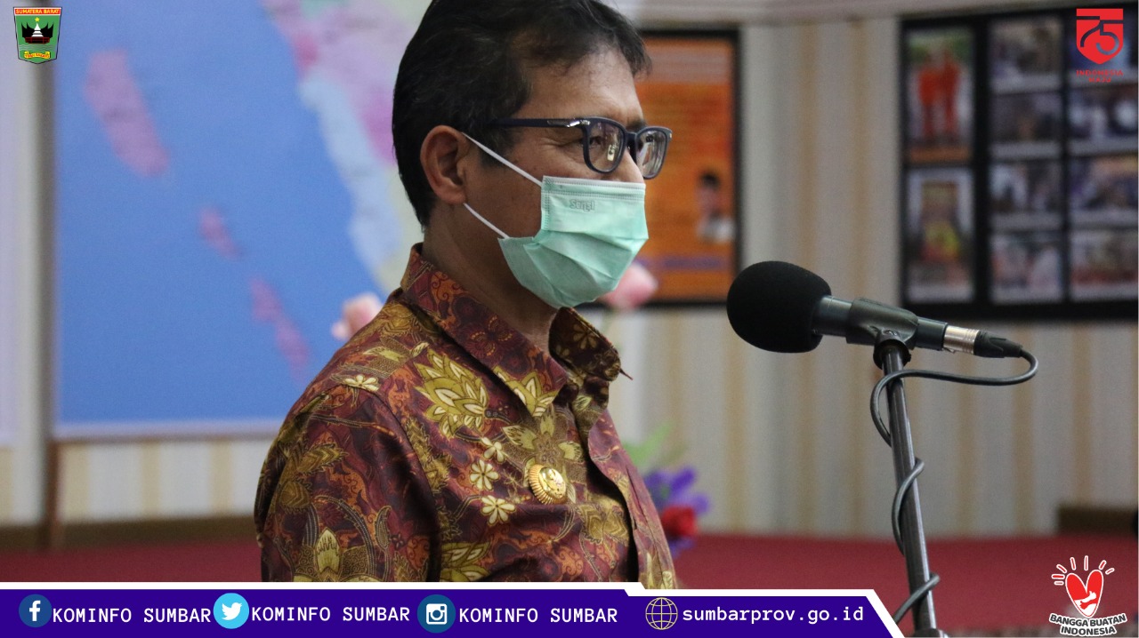 Gubernur Sumbar: Pandemi Covid-19 Di Sumbar Terkendali