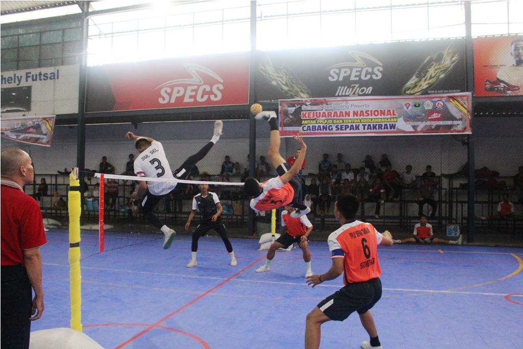TIM TAKRAW SUMBAR RAIH EMAS KEJURNAS ANTAR PPLP/D, DAN SKO 2018