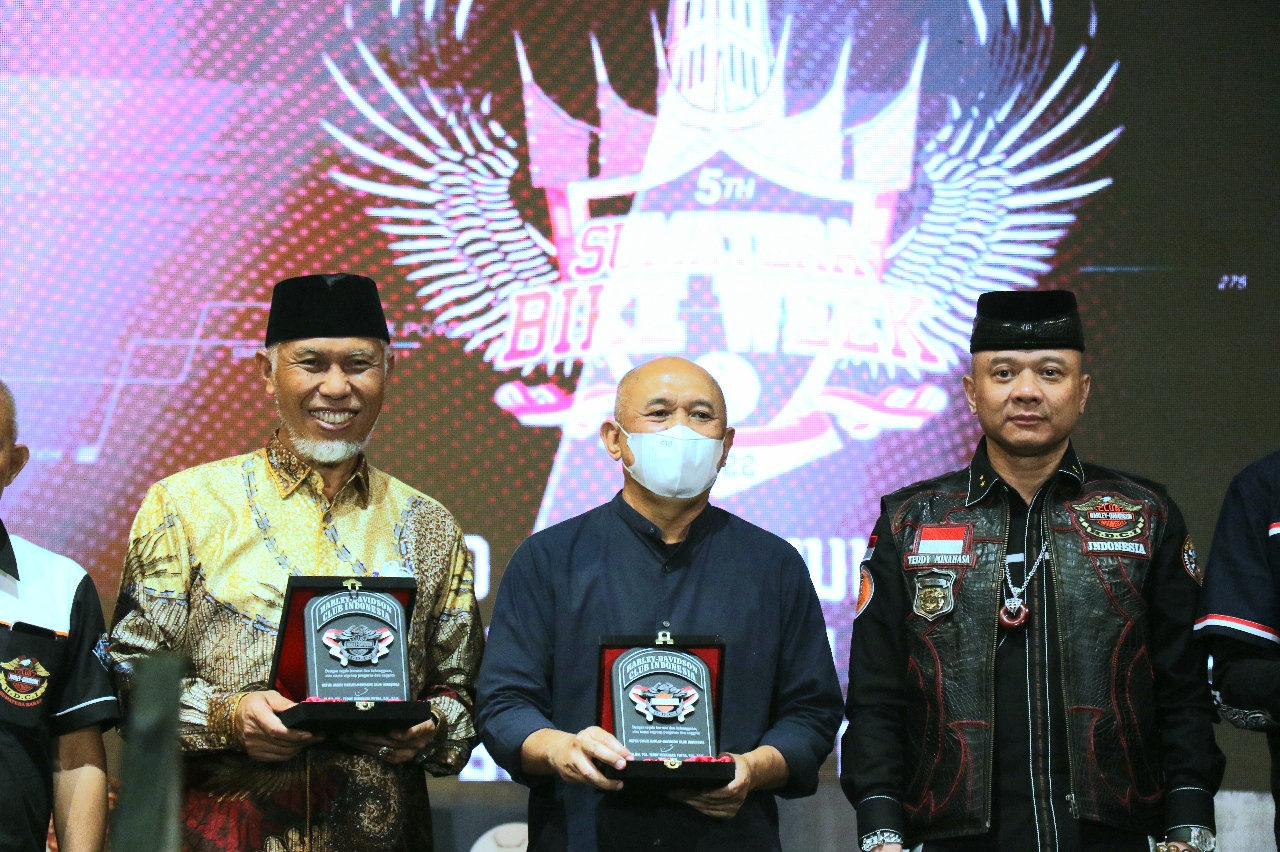 Gairahkan UMKM Sumbar, Gubernur Mahyeldi Apresiasi 5th Sumatera Bike Week 2022