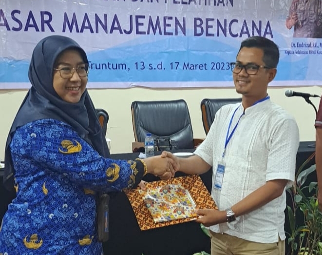 Asah Manajemen Kebencanaan, BPSDM Sumbar Fasilitasi Pelatihan 30 Personil BPBD Kota Padang 