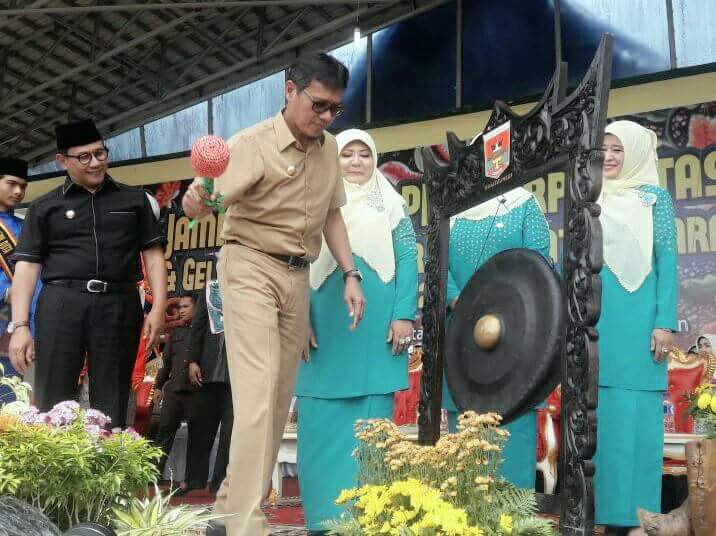 Gubernur Buka Jambore PKK Berprestasi & Gelar Tekhnologi Tepat Guna Tingkat Provinsi Sumbar 2017