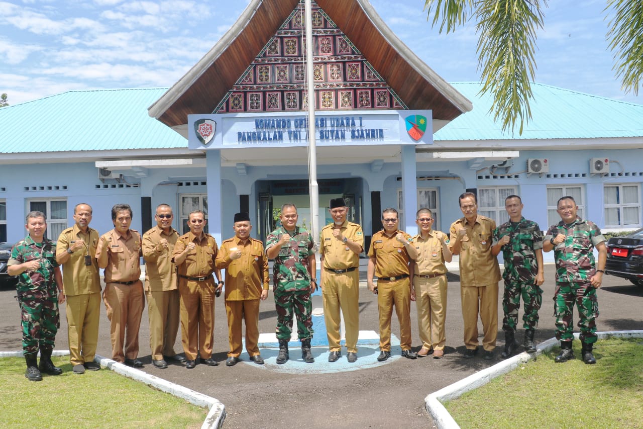 Halal bi halal ala Gubernur Mahyeldi, Kunjungi Forkopimda Satu Persatu