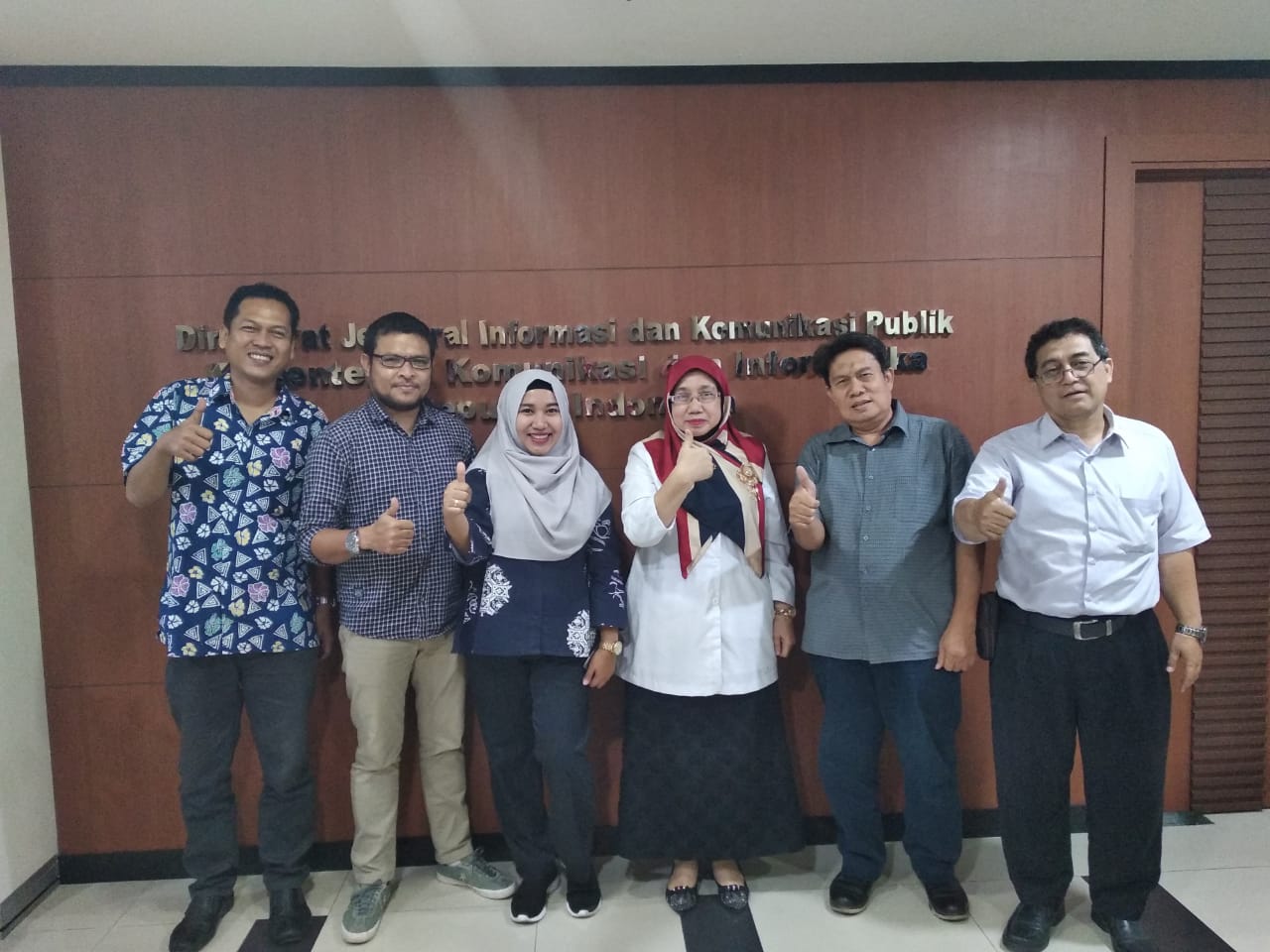 Tim InfoPublik Sumbar Konsultasi ke Pusat