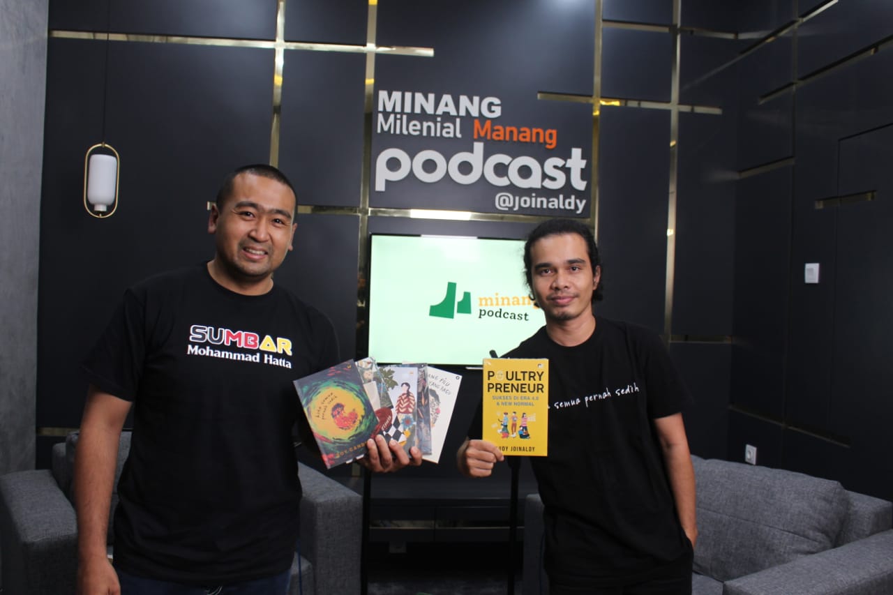 Podcast ala Uda Wagub, Inspirasi Milenial Minang