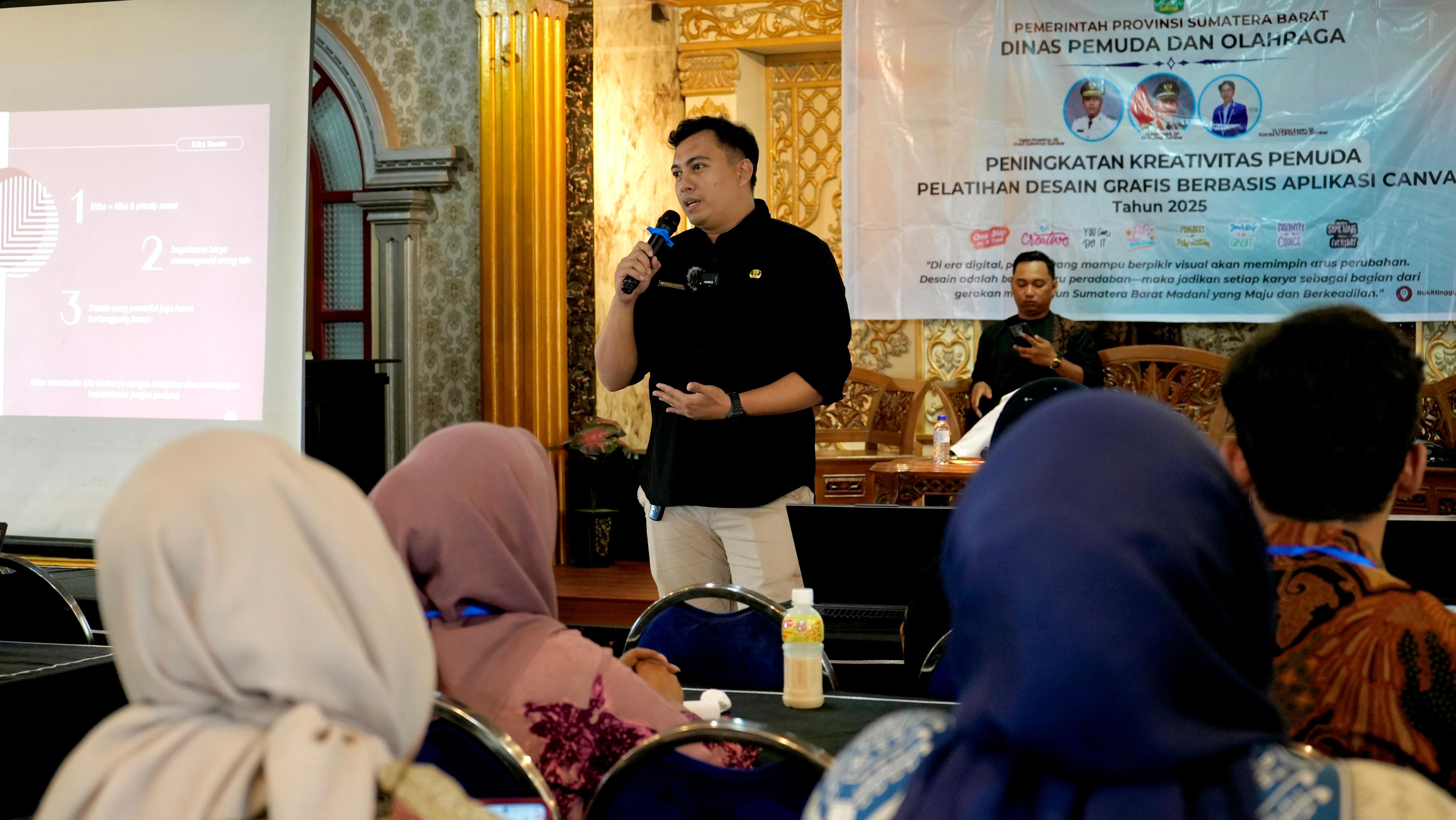 Kreatif dan Bertanggung Jawab: Diskominfotik Sumbar Ajak Pemuda Pahami Etika Desain di Era Digital
