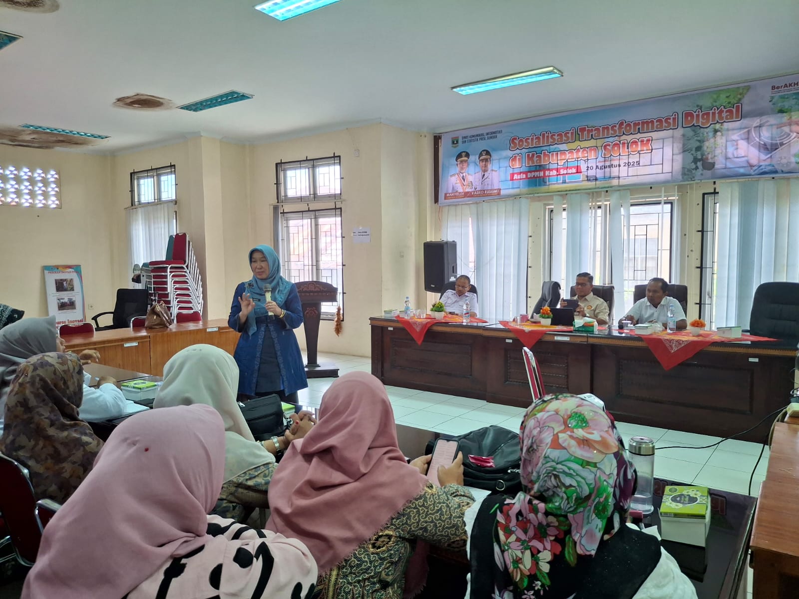 Diskominfotik Sumbar Wujudkan Transformasi Digital 7 Nagari di Kabupaten Solok