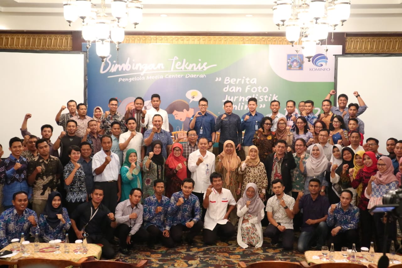Kemkominfo Selenggarakan Bimtek Media Center Wilayah Tengah