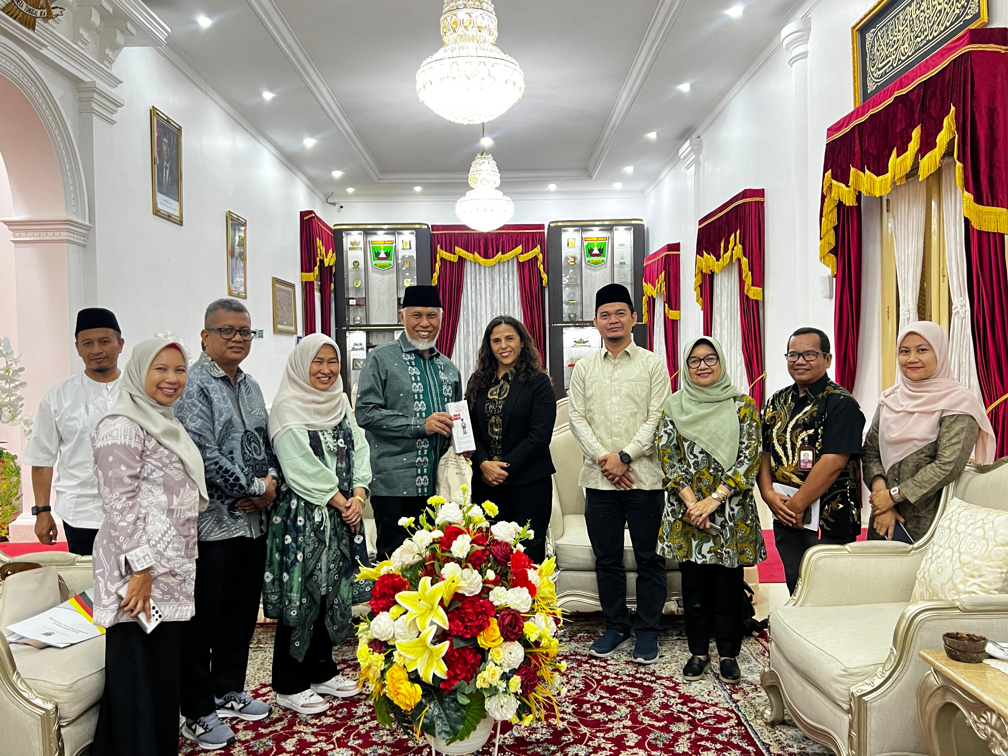 Gubernur Mahyeldi Terima Perwakilan Kedutaan Denmark, Jajaki Kerja Sama Ekonomi Hijau dan Pengelolaan Sampah