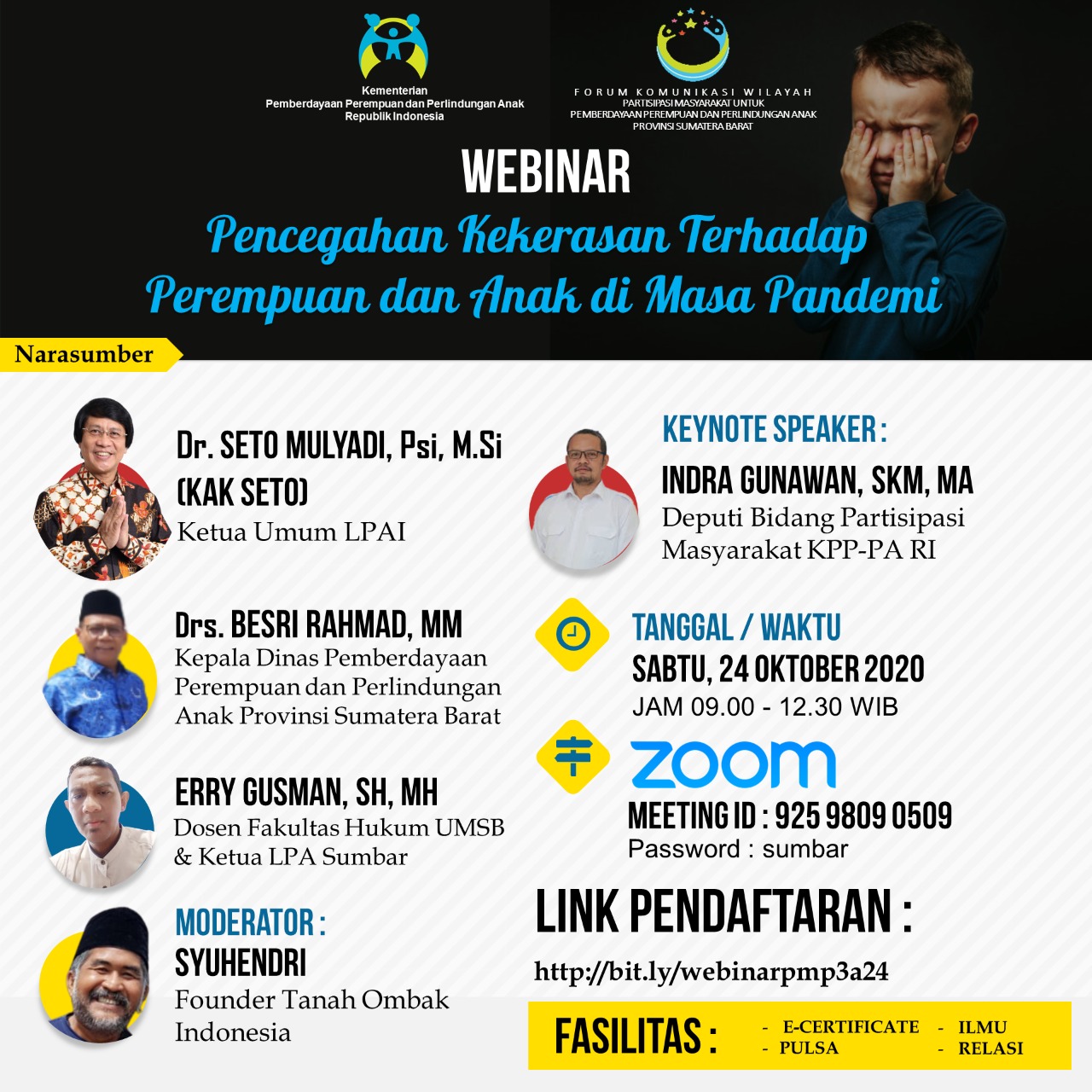 Webinar Pencegahan Kekerasan Terhadap Perempuan Dan Anak di Masa Pandemi Covid-19