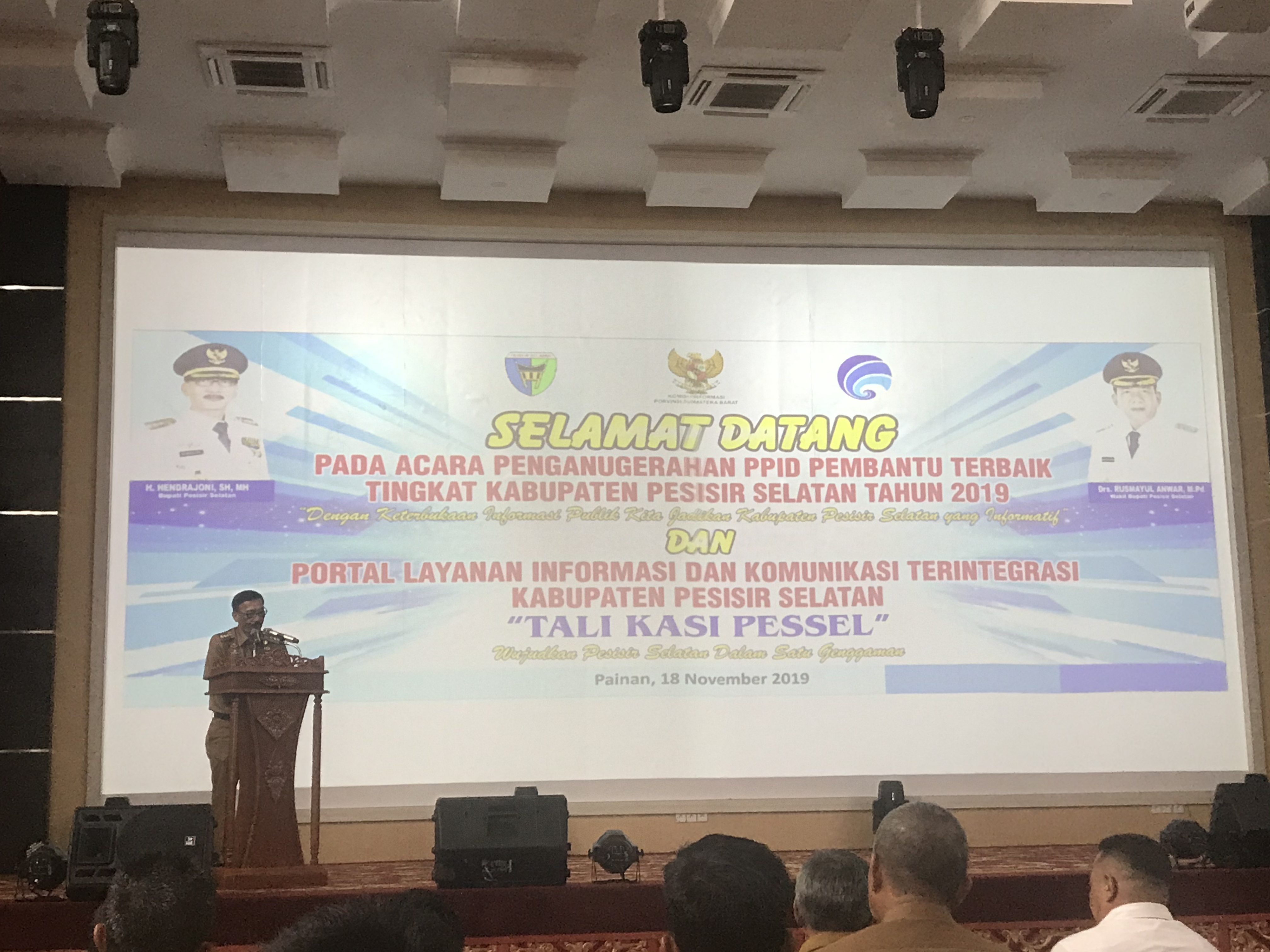 Bupati Pessel: Keterbukaan Informasi Berkaitan Erat Dengan Penegakan Hukum